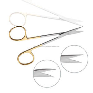 Tijeras para Iris de Grado Quirúrgico Premium, Instrumento de Corte de Precisión de Acero Inoxidable Reutilizable Manual, OEM Disponible, Certificado CE ISO - Product Image 6