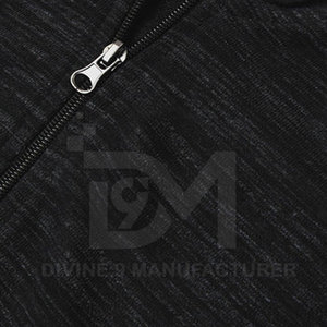 เสื้อฮู้ดผู้ชายมีซิป100% ผ้าฝ้ายออกแบบได้ตามต้องการสำหรับฤดูหนาว - Product Image 3