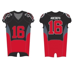 Uniforme de football américain personnalisé dans un style unique à prix raisonnable avec manches courtes inspiré de l'équipe nationale - Product Image 1