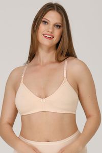 Sujetador de Maternidad Negro sin Varillas para Mujer, con Tirantes Ajustables y Cierre de un Solo Botón, Transpirable, de Spandex y Poliéster, Cuello en V - Product Image 6