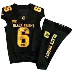 Votre propre uniforme de football américain Nouveau design de l'uniforme de football américain Service OEM Uniforme de football américain pour hommes - Product Image 4