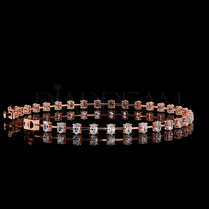 Best Personalized 925 Sterling <b>Silver</b> Tennis <b>Bracelet</b> Classic Dazzling Diamond <b>Charm</b> <b>Bracelet</b> Gold Plated for Women Gift - Product Image 4