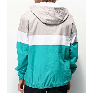 Chaqueta Cortavientos Impermeable para Hombre, Chaqueta Cortavientos de Nailon Arrugado para Exteriores, Transpirable - Product Image 4