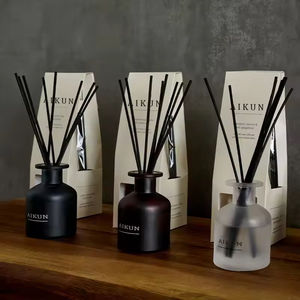 Aikun Luxury DIY Glass Reed <b>Diffuser</b> Gift Set with Eco-Friendly Long-Lasting Essential Oil for Home Fragrance - Product Image 1