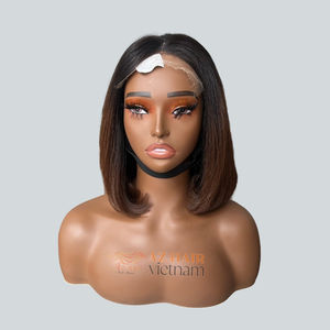 Bob cheveux perruque os droite vietnamien cheveux humains prix de gros Top qualité Super Double dessiné A +++ AZ cheveux - Product Image 1