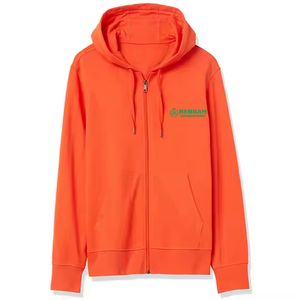 Sweat à capuche unisexe décontracté avec fermeture éclair, 100% coton molletonné/éponge française, respirant, séchage rapide, vêtements de sport - Product Image 2