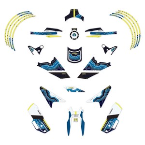 Adesivi 3D Personalizzati per Husqvarna Norden 901 2023, Kit Protettivo e Decorativo per Logo Moto - Product Image 1