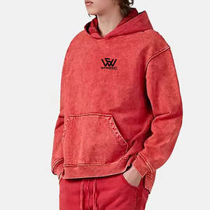 Chándales transpirables de manga larga para hombre Chándal lavado y desteñido al sol de diseño único hecho a medida a la venta - Product Image 5