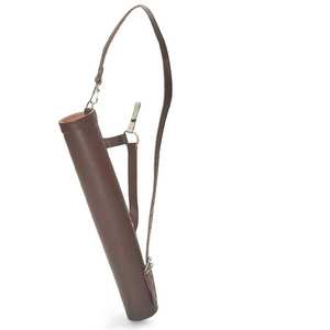 กระบอกใส่ลูกธนูหนังแท้ทำมือสุดหรู คุณภาพเยี่ยม ระบายอากาศได้ดี แห้งเร็ว ทนทาน พร้อมโลโก้สั่งทำพิเศษสำหรับนักธนูผู้มีรสนิยม - Product Image 1