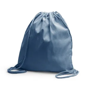 Mochila Deportiva Soave de Cáñamo, Sostenible, Promocional, con Cordón y Compartimentos para Accesorios - Product Image 3