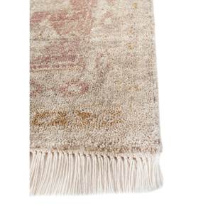 Alfombras de Lana Viscaya Color Marfil, Tejidas a Mano, AKWL-1743, para Entrada, Sala de Estar, Pasillo, Rectangulares, con Diseño de Medallón Abstracto - Product Image 4