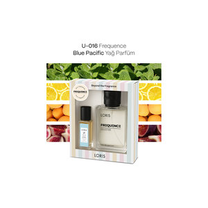 U-16 Eau de Parfum Unisex 50 ML y Aceite de Perfume Blue Pacific 8 ML en una Caja Especial - Product Image 1