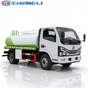 Camion-citerne à eau en acier inoxydable 304 avec vannes, tuyaux et pompe pour le transport d'eau propre - Product Image 5