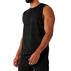 Oem Custom Drop Tank Top Gym Wear Fitness Muscle <b>Vest</b> Workout <b>Bodybuilding</b> Breathable Mens Tank Top Sublimated - Product Image 1