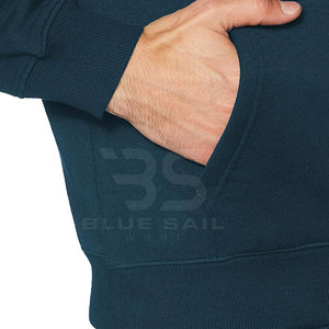 Sudaderas con capucha de algodón para hombres al por mayor con estilo deportivo básico ajuste cómodo sudaderas con capucha de moda para todos los días sudaderas con capucha de algodón para hombres - Product Image 5