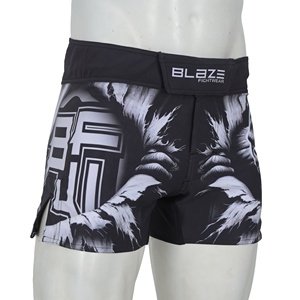 Pantalones Cortos de MMA de Buena Calidad para Hombre, Impresión de Logotipo Personalizado, Pantalones Cortos de Grappling, Ropa Deportiva, Pantalones Cortos de Entrenamiento de Grappling. - Product Image 3