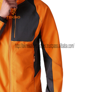 Meilleure vente de veste Softshell en nylon et polyester fabriquée en tissu pour hommes 2025 taille et couleur personnalisées veste Softshell pour hommes entretenue par OEM - Product Image 5