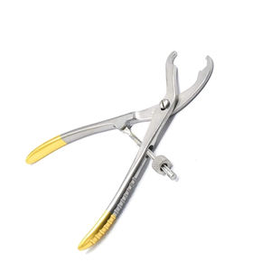 Pince chirurgicale orthopédique en acier allemand de 18 cm conçue sur mesure pour tenir les os - Product Image 2