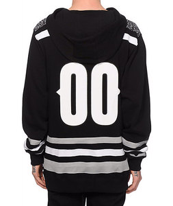Sweat-shirt pour homme avec poignets et ourlet côtelés et capuche à cordon de serrage réglable pour une coupe classique et confortable avec logo personnalisé - Product Image 4