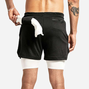 2025 cómodo con diseño propio último estilo ropa de gimnasio respetuoso con el medio ambiente tela suave al tacto Fitness entrenamiento Deporte Pantalones cortos - Product Image 6