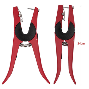 คีมติดป้ายหูสัตว์คุณภาพสูง ผลิตจากอะลูมิเนียมอัลลอยด์ อุปกรณ์การเลี้ยงสัตว์ที่ใหม่และมีประสิทธิภาพสำหรับการจัดการปศุสัตว์โคและแกะ - Product Image 2