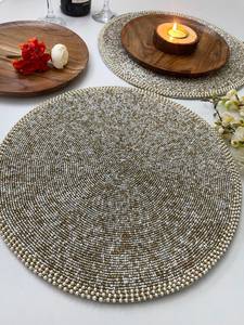 <b>Beaded</b> Table <b>Placemat</b> - Product Image 3