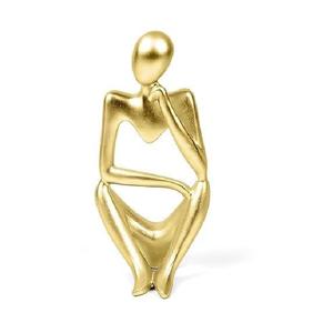 Métal Hommes Statue Art Moderne Showpiece Sculpture Décoration Articles pour La Maison Décor Salon Chambre Décoratif Abstrait - Product Image 3