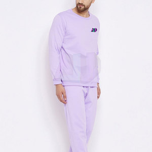 Conjunto Deportivo Informal de Invierno para Hombre, Ligero, Transpirable, Elástico, de Tela de Poliéster/Algodón que Garantiza la Comodidad para Uso Diario al Aire Libre - Product Image 2