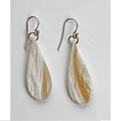 Pendientes de Cuerno de Búfalo Natural Orgánico Ligero Hechos a Mano para Mujer, Joyería de Araña Pulida de Moda para Chicas - Product Image 2