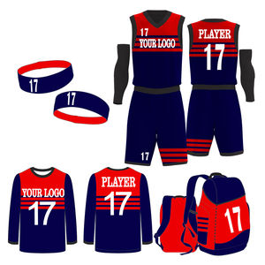 Haute Qualité Respirant Plus La Taille Blanc Basketball Jersey Ensemble Uniformes Kits Personnalisé 100% Polyester Vêtements De Sport Collège - Product Image 2