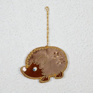 Decorative Rat Zari Ornament | Fabric, <b>Beaded</b> & Stone Work Rat Hanging for Wall, <b>Door</b> & Celebration Decoration - Product Image 1