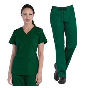 High Quality Customizable <b>Nurse</b> <b>Scrubs</b> Sets Private Label KATBROS INDUSTRY Polyester/Cotton Unisex XL Size Surgical Hospital - Product Image 2