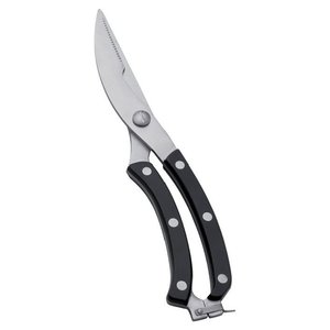 Black 25cm Stainless Steel Poultry Shears <b>Kitchen</b> <b>Scissors</b> by Ilsa 2246025 Model - Product Image 1