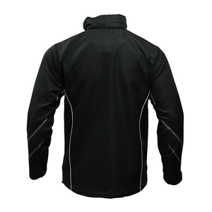 Nuevas chaquetas cortavientos negras de alta calidad para hombre, chaquetas cortavientos impermeables de estilo callejero con cuello levantado de talla grande - Product Image 5