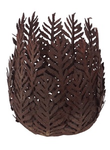 Mesa con acabado Zink para boda, hogar, decoración de hierro, decoración del hogar, portavelas para jardín, portavelas con forma de tortuga, antiguo - Product Image 3