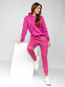 Conjunto de chándal de mujer, traje de lana de dos piezas, ropa deportiva informal, ropa de salón cómoda, moda atlética, moda de otoño e invierno, cálido y elegante - Product Image 2