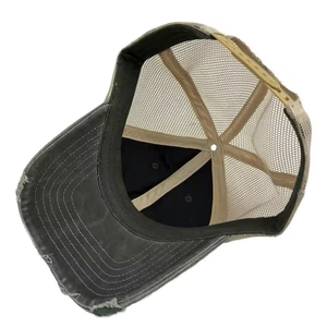 Gorra Trucker Estilo Vintage Personalizada al por Mayor, Gorra Trucker Desgastada, Gorras Trucker al por Mayor de Alta Calidad - Product Image 5