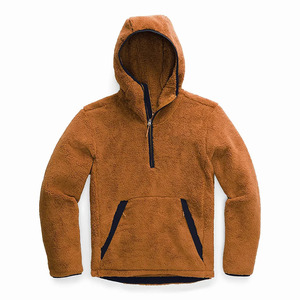 <b>Men's</b> Casual Solid Cotton Fleece Half Zip <b>Hoodie</b> Long Sleeves Embroidered Digital Printing Customizable Sportswear Winter - Product Image 6