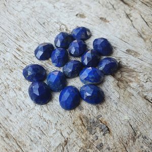 Haute Qualité Bleu Lapis Lazuli Gemmes En Vrac En Gros Personnalisable Taille Et Forme Coupe Cabochon Hexagone Pierre Naturel Lapis Lazuli - Product Image 3
