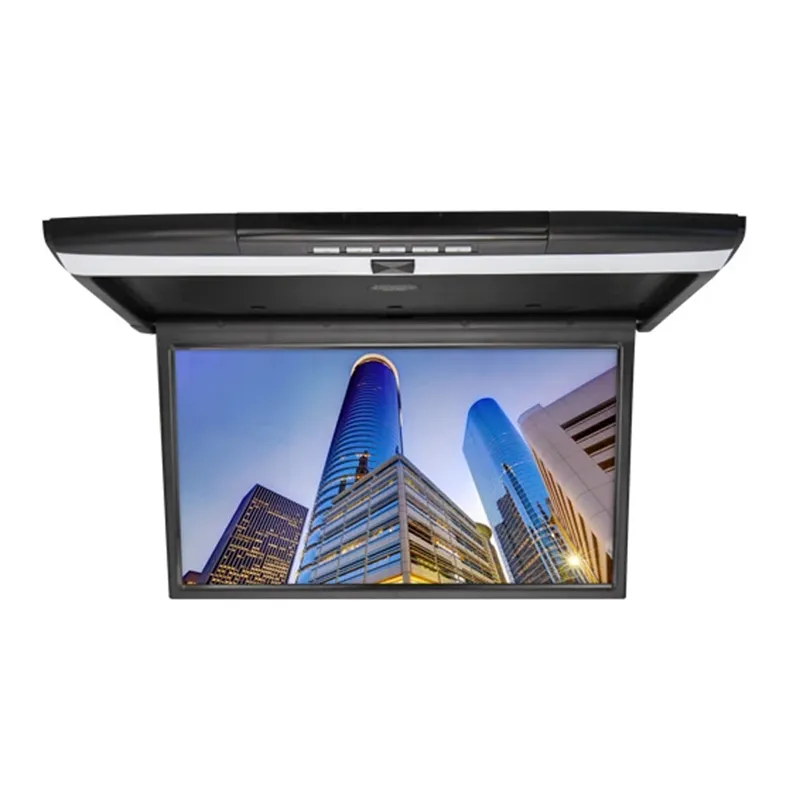 Bus Tv Display Auto Monitor 15.6 Inch Dak Mount Tv Flip Down Auto Monitor Lcd Monitor