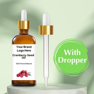 Salvia Premium de Marca Privada OEM Vaccinium Subg. Aceite Esencial Puro de Semilla de Arándano Oxycoccus, Origen India, para Cuidado de la Piel e Industrial - Product Image 2