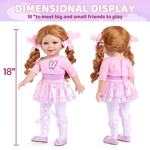 Babeside Mới Nhất 18 ''Thực Tế Vinyl Sống Động Như Thật Bé Con Búp Bê Toddler Công Chúa Cô Gái Búp Bê Thiết Lập - Product Image 6