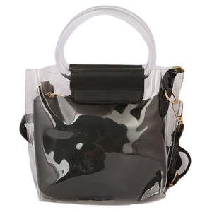 กระเป๋าสะพายไหล่เด็กผู้หญิง 002 -สีดำ - Product Image 3