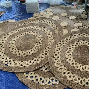 Proveedor de alfombrillas de algas marinas de Vietnam, alfombrillas de algas marinas hechas a mano naturales ecológicas para decoración de sala de estar y jardín - Product Image 1