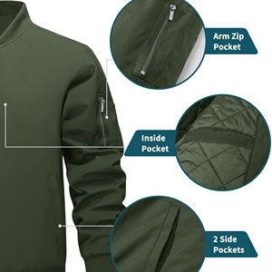 Offre Spéciale personnalisé de qualité supérieure Letterman Varsity Jacket pour hommes en cuir Baseball Letterman Varsity Jacket pour hommes - Product Image 4