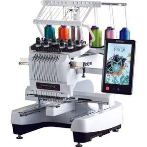 Máquina de bordar doméstica PR1050X de 10 agujas, completamente nueva, original. - Product Image 1