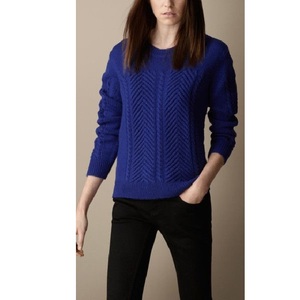 Cárdigan de Cachemira de lana largo suelto con cuello en V informal de Color sólido para mujer con logotipo personalizado de alta calidad Otoño Invierno - Product Image 3