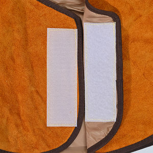 Vêtement de sécurité en cuir de vachette fendu résistant à la chaleur et au feu de qualité supérieure pour la protection des soudeurs - Product Image 4