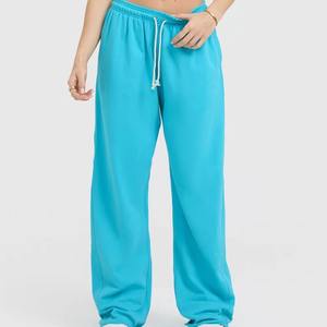 OEM Service Women Cotton Fleece Casual Oversized Jogging <b>Trousers</b> Pants Wholesale Women's Pants and <b>Trousers</b> - Product Image 1