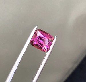 Anillos de piedras preciosas sueltas facetadas con forma de cojín de turmalina Rosa Natural, collar, pendientes, fabricación de joyas, fabricante de Jaipur, 10x12mm - Product Image 1